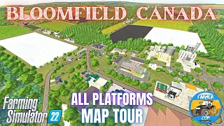 BLOOMFIELD, CANADA - Map Tour - Farming Simulator 22