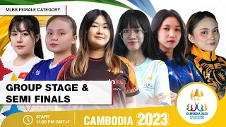 🔴Live | MLBB SEA Games Kategori Wanita | Hari 1 | Fase Grup & Semi Final