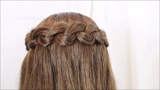 trenza facil con el nudo basico