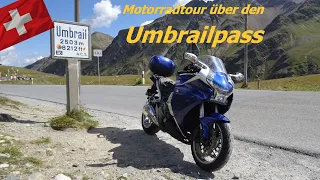 Motorradtour über den Umbrail von St Maria zur italienschen Grenze, Biking in Switzerland