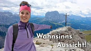 Der schönste Aussichtsberg der Dolomiten? Wanderung in Gröden, Südtirol