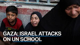 Israel attacks UN-run school in central Gaza