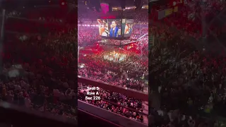 T mobile arena view from  Section 226  Row A seat 5