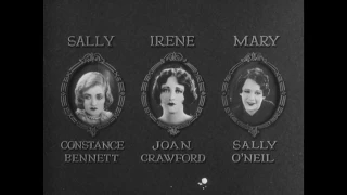Sally, Irene and Mary (1925) Restoration Trailer