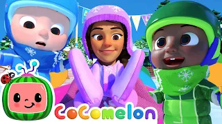 Ski Song | @Cocomelon - Nursery Rhymes | Home Learning for Kids