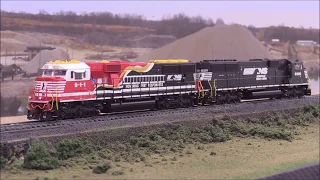 Video Review Athearn Genesis HO SD60E with DCC & Sound NS 911