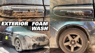 Mercedes-Benz E-Class W211 | Exterior Car Detailing | ASMR Satisfying Car Wash