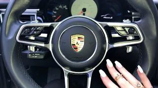 🚗 PORSCHE ASMR & DRIVING AT NIGHT 🌙