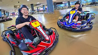 BALAP GOKART LISTRIK INDOOR TERPANJANG!!