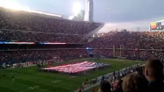 National Anthem, Bears Game