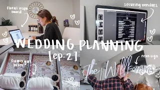 WEDDING PLANNING VLOG PT. 2 (a venue!!, major vendor updates, flower girl boxes & much more!)