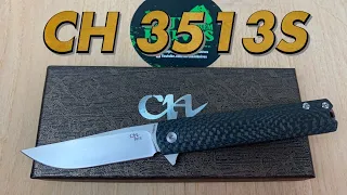 CH 3513S detent lock folder/includes disassembly/ lightweight and great looking !