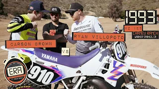 PNW Matchup! Carson Brown vs Ryan Villopoto 1993 YZ125 ERA’s Episode 4