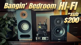 Bangin' Budget ($200) Bedroom Hifi / Home Theater Stereo Setup