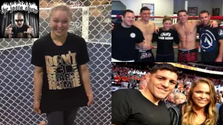 Nick Diaz "Ronda Rousey Got Me to Start Drinking, I didn't drink in my Twenties"