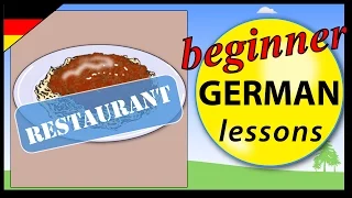 Restaurant dishes in German | Beginner German Lessons for Children