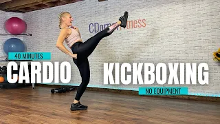 Cardio Kickboxing Home Workout 🔥 Low or high impact 🔥 40 Minutes