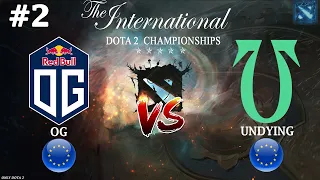 ЭТУ КАРТУ НУЖНО УЗРЕТЬ! | OG vs Undying #2 (BO2) The International 10