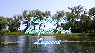 Kayaking Marquette Park Lagoons in Gary Indiana