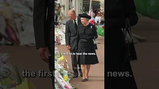 Queen Elizabeth's reaction to the death of Princess Diana #queenelizabeth #princessdiana #crown
