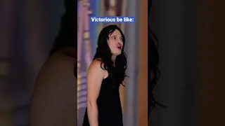 Victorious be like #shorts #victorious #victoriajustice #arianagrande #nickelodeon