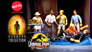 SEXY MALCOLM ARRVIES! Jurassic World: Mattel Creations Chaos Theory Ian Malcolm Figure Set Review