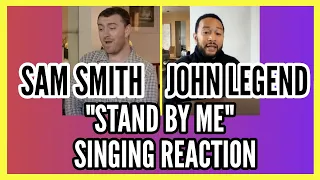 Vocal Coach Reacts to Sam Smith & John Legend Singing "Stand By Me" ||  One World Together at Home