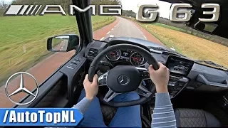 2018 Mercedes G63 AMG 5.5 V8 BiTurbo POV Test Drive by AutoTopNL