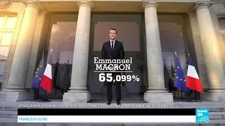 As it happened: Emmanuel Macron wins French presidential election