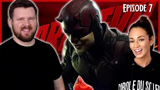 My wife watches DAREDEVIL for the FIRST time || Season 3 Episode 7