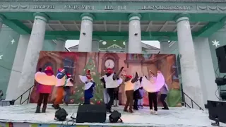 «Падає сніжок» ансамбль сучасного танцю «Райдуга-ШаНс» ЦДЮТ Добропілля позашкілля