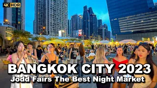 🇹🇭 4K HDR | The Best Night Market in Bangkok 2023 | Jodd Fairs Pha Ram 9
