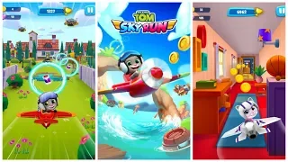 Новая Игра Говорящий Том Воздушный Бег (Talking Tom Sky Run) от создателей игр «Мой Говорящий Том»