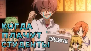 КОГДА ПЛАЧУТ СТУДЕНТЫ (ЦИКАДЫ Переозвучка)