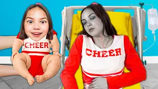 Birth to DEATH of A Cheerleader in Real Life **EMOTIONAL** Crazy Ideas & Funny Situations