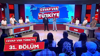 Cevap Ver Türkiye 31. Bölüm  @CevapVerTurkiye