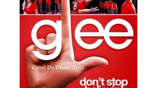 Glee - Don't Stop Believin' (Lyrics)