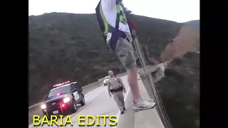 Paraquedista  escapa  Da  Polícia  😲😲😲😲😲