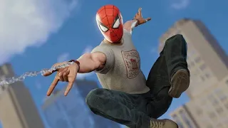 Spider-Man 2018 PS4 Free Roam (University suit)