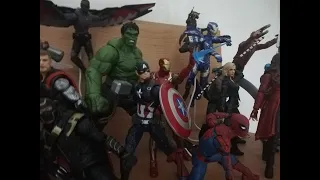 Avengers EndGame Portals scene Stop Motion