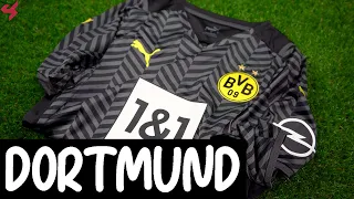 Puma Borussia Dortmund 2021/22 Away Jersey Unboxing + Review