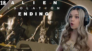 THE END OF THE HUNT! (Ending) | Alien Isolation - Part 18