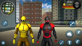 Blue Spider Ninja Superhero Simulator 😍 - Süper Kahraman Örümcek Adam Oyunu #36 - Android Gameplay