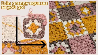 Use this tutorial when you want to join granny squares! No more stress! 😍