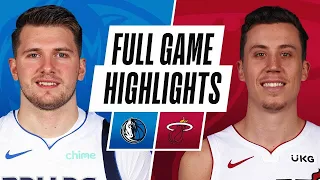 NBA GAME RECAP | Mavericks vs Heat | May 4, 2021