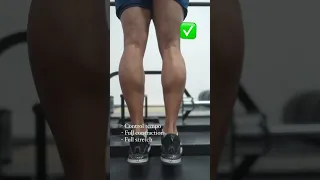 How to grow your calves