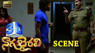 Police Enquiry On Sunny Wayne About Jubil Rajan End || Naga Bhairavi 3D Movie Horror Scenes