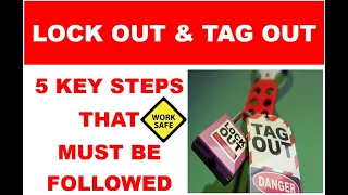 Lock Out & Tag Out Procedure | 5 Importance Steps for LOTO Safety | Lockout Tagout