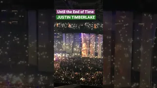 Until the End of Time 💕 Justin Timberlake @JustinTimberlake London O2 Arena 2018