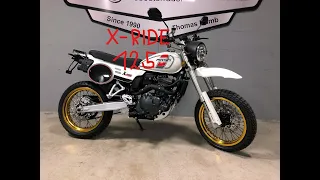 Mash X-Ride 125 - Infos, Walkaround, Sound